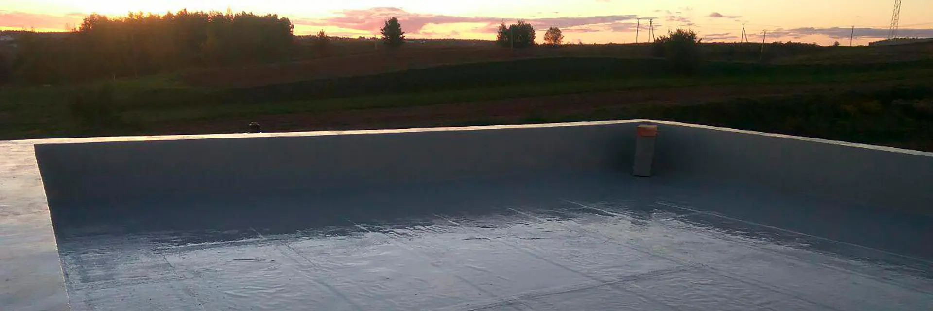 Инверсионная эксплуатируемая кровля