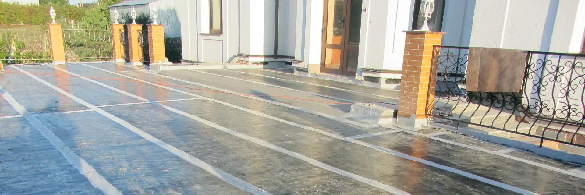 Гидроизоляция открытой террасы