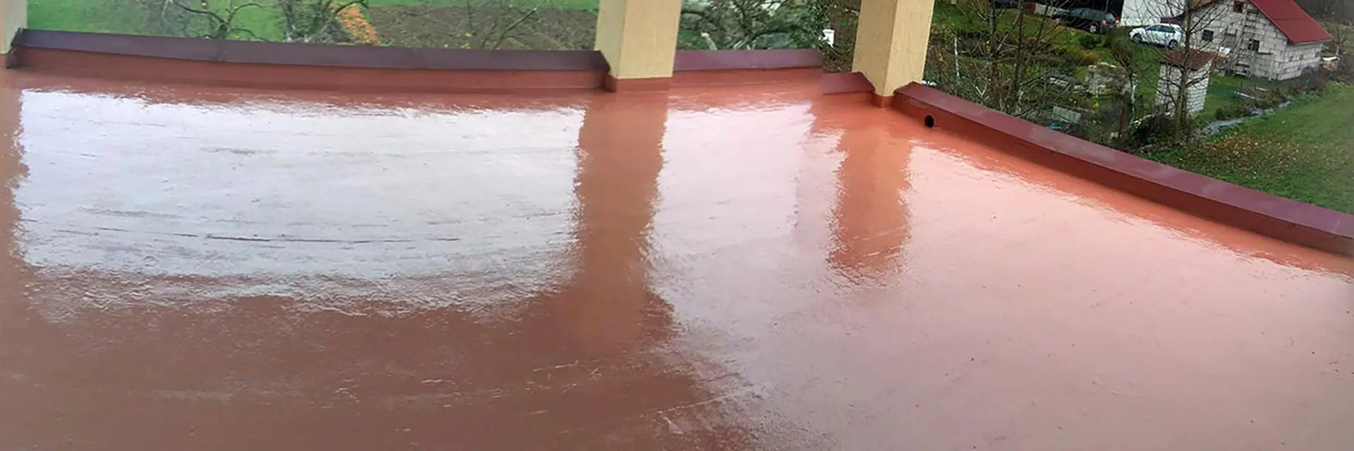 Гидроизоляция террасы и балкона