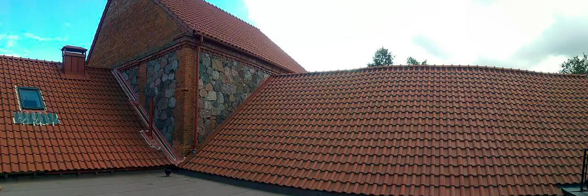 Ремонт гидроизоляции кровли из черепицы