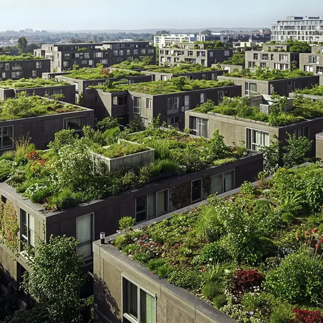 Экстенсивная зеленая крыша