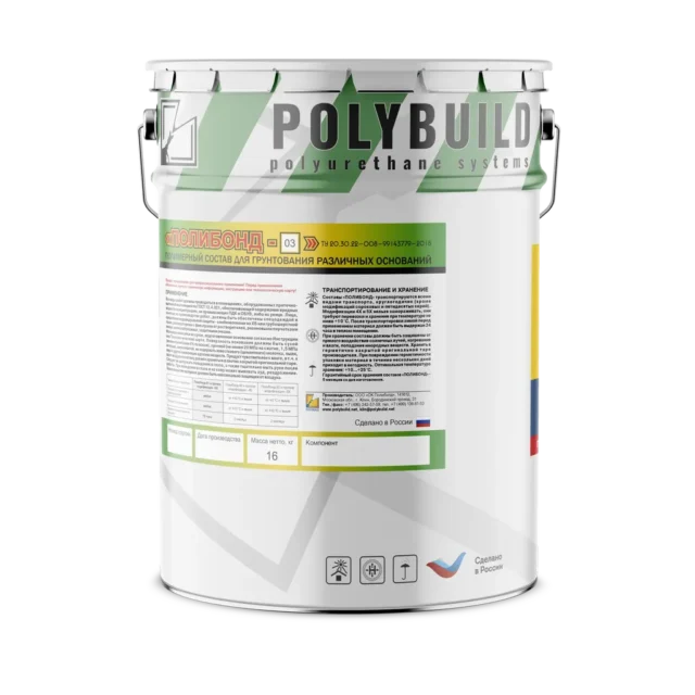 Грунтовка для минеральных оснований Полибонд-03